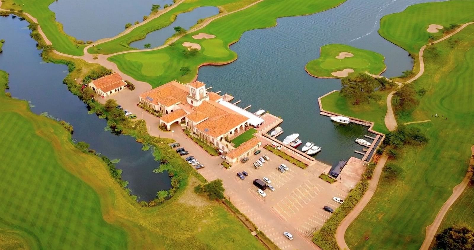 Golf course in Uganda